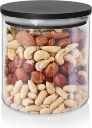 Glasbehälter für trockene Lebensmittel mit Deckel und Dichtung 450 ml