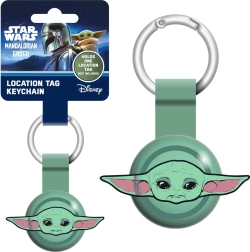 Mandalorian und Grogu Schlüsselanhänger für Locator-Tag