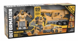 Transformierender Kran-Lkw - Roboter