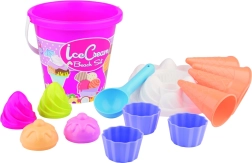 Sandspielset Eiscreme - rosa