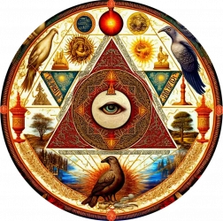 Holzpuzzle Auge des Universums XL – 505 Teile von Wooden City