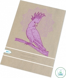 Schulheft A4 blanko 20 Blatt Papagei Papírny Brno