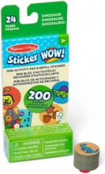 Sticker-Nachfüllungen DINOSAURS für MELISSA & DOUG Sticker WOW!