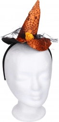 Karneval-Stirnband mit Hexenverzierung