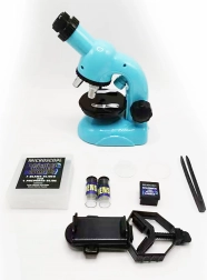 Mikroskop für Einsteiger 21 cm mit Vergrößerung bis 1200×