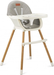 Multifunktionaler Hochstuhl MoMi REKI grau