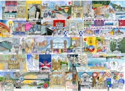 Puzzle Helle Lichter der Metropolen 1000 Teile GIBSONS