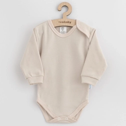 Baby-Body aus Baumwolle New Baby beige 74 (6–9 Monate)