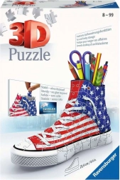 RAVENSBURGER 3D-Puzzle Sneaker (amerikanisch) 108 Teile