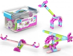 Baukasten Engino Maker Girl 20-in-1 – kreatives 20-in-1 Konstruktionsset für Kinder