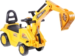 Rutschfahrzeug – Bagger mit großer Schaufel und Töpfchen