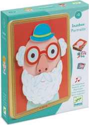 Magnetisches Set INZEBOX Fröhliche Gesichter von DJECO