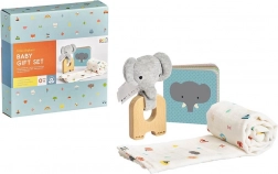 Geschenkset für Babys Elefant PETIT COLLAGE