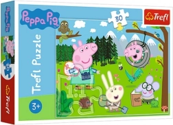 Puzzle Trefl Peppa Pig Waldabenteuer 30 Teile