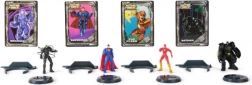 Figurenset DC METAL FORCE: Brainiac gegen Batman, Superman und Flash (5 cm)