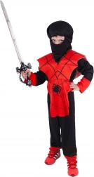 Kinder Karnevalskostüm Roter Ninja