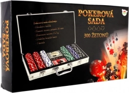 Pokerset im Aluminiumkoffer 300 Stk.