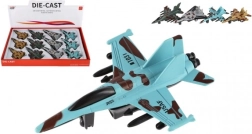 Metall-Kunststoff-Jet mit Rückziehmotor 14 cm – 4 Farben