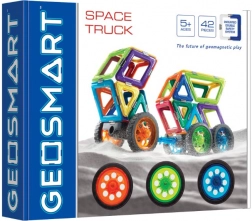 Magnetische Konstruktionsspielzeug GeoSmart Weltraumtruck 42 Teile