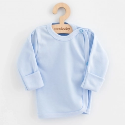 Baby-Unterhemd NEW BABY Classic II blau, Gr. 62 (3–6 Monate)