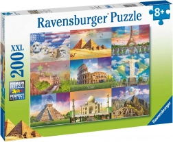 RAVENSBURGER Puzzle Weltwahrzeichen XXL 200 Teile
