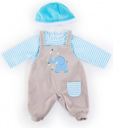 Dreiteiliges Puppenkleidungs-Set BAYER DESIGN (33–38 cm)