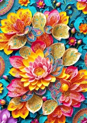 Enjoy-Puzzle Elegante Wasserlinien 1000 Teile