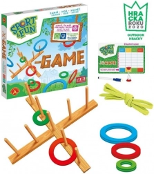 Alexander Sport & Fun X-GAME Bewegungsspiel mit Ringen