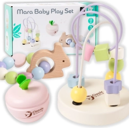 Pastellfarbenes Set motivierender Babyspielzeuge Classic World