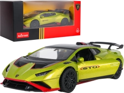 Metallmodell Lamborghini Huracán STO RASTAR im Maßstab 1:43 – Grün