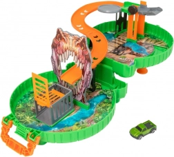 Teamsterz Dino-Bahn im Koffer mit Auto