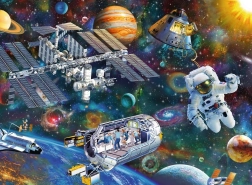 Ravensburger Puzzle Weltraum-Erkundung XXL, 200 Teile