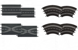 Erweiterungsset für Autorennbahnen Evolution, Digital 132 und Digital 124 – Länge 2,8 m
