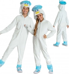 Kinderkostüm POKEMON Quaxly Kigurumi mit Kapuze 127–136 cm (7–8 Jahre)