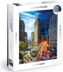 Galison Puzzle Flatiron Day to Night Stephen Wilkes 1000 Teile