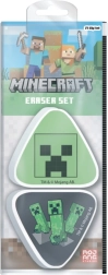 Radiergummi-Set MINECRAFT Creeper