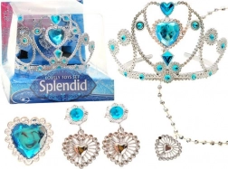 Krone und Schmuck Elsa inspiriert von Die Eiskönigin