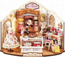 Rolife DIY Miniatur-Haus Elsa’s Tailoring – Schneiderei 3D Holz-Bausatz