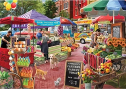 Eurographics Puzzle Tag auf dem Bauernmarkt 104 Teile