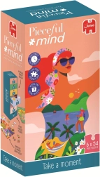 Jumbo Puzzle Pieceful Mind: Gönn dir einen Moment 6×54 Teile