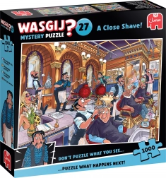 Puzzle Jumbo Wasgij Mystery 27: Gründliche Rasur 1000 Teile
