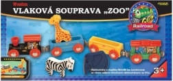 MAXIM Eisenbahn-Set mit Zootieren