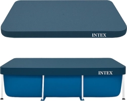 Rechteckige Poolabdeckung INTEX 260 × 160 cm für Rahmenpools 220 × 150 cm