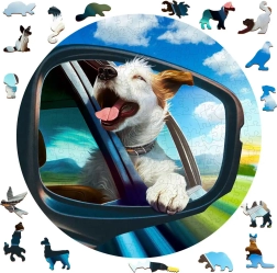 Holzpuzzle Fröhlicher Hund 250 Teile WOODEN CITY