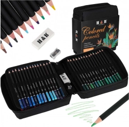 Farbstifte im Etui, 120 Stück