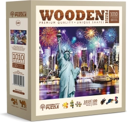 Holzpuzzle WOODEN CITY Nächtliches New York 1010 Teile
