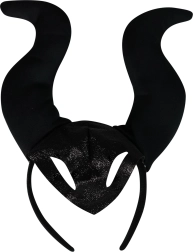 schwarze Hörner für Erwachsene