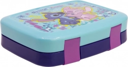 Pausenbox mit Fächern Angel und Stitch