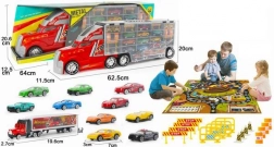 Lkw – Abschleppset mit Spielmatte und Spielzeugautos