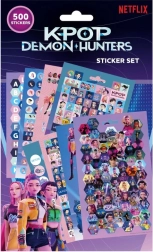 Sticker-Set 500 Stk. K‑POP Demon Hunters